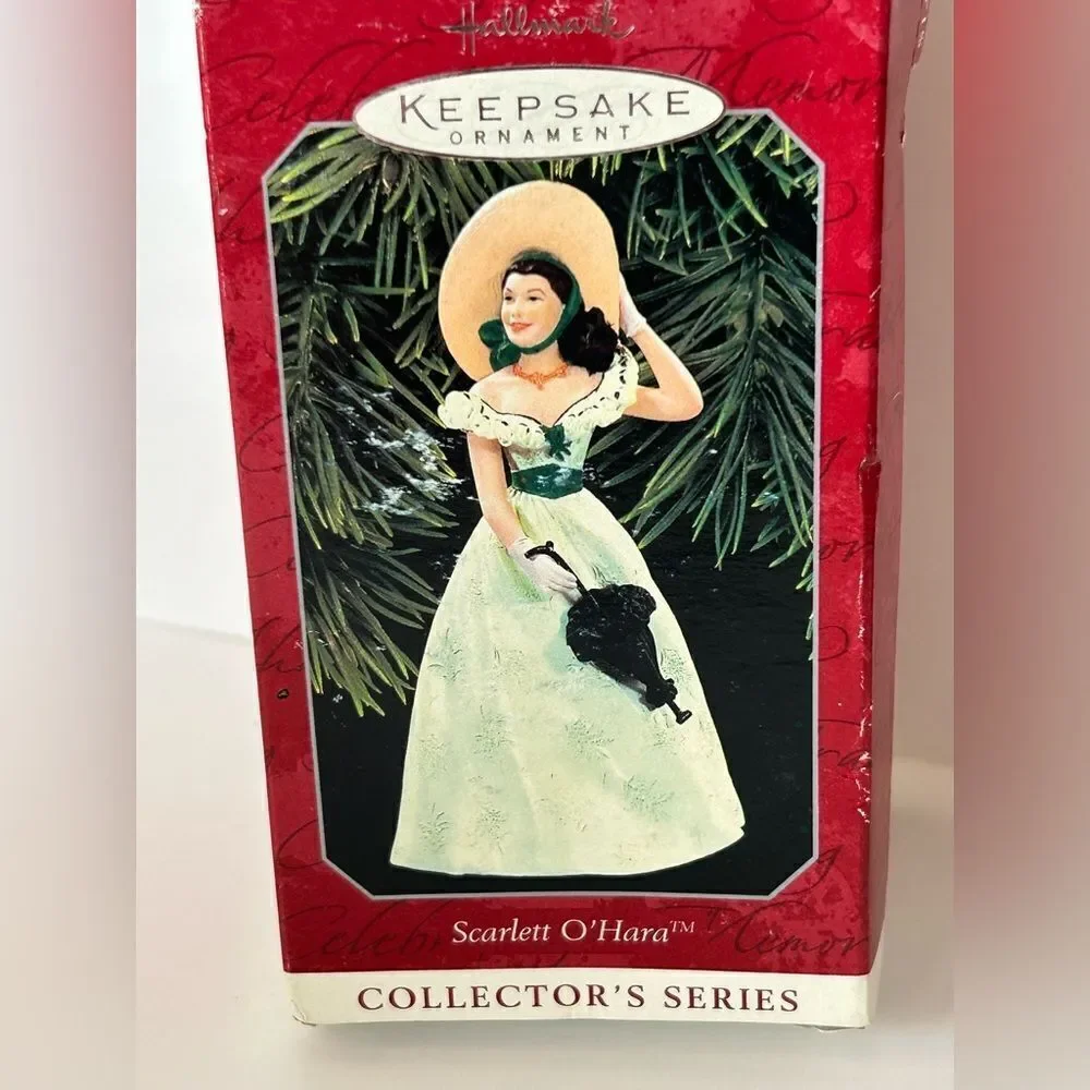 Hallmark Gone with the Wind Scarlett O'Hara Ornament vintage 1998 New